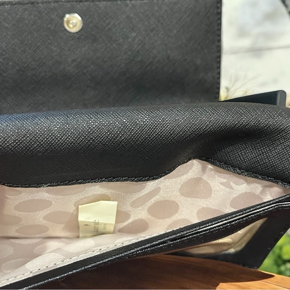 Kate Spade Black Saffiano Leather Wallet - Picture 4 of 5